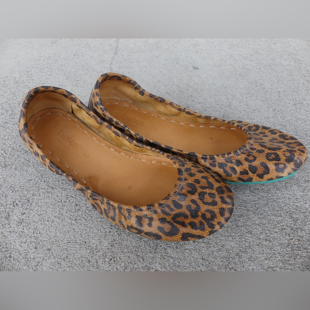 Tieks Leopard Print Size 10